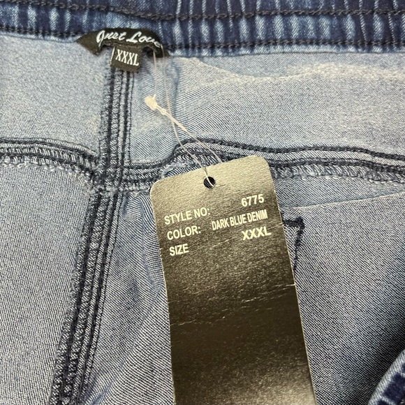 Just Love Denim Jeggings with Pockets Comfortable Stretch Jeans Leggings 3XL New - Picture 7 of 10
